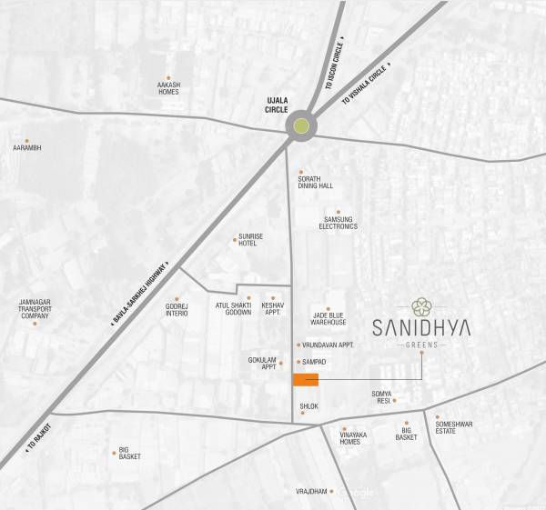  greens Location Plan