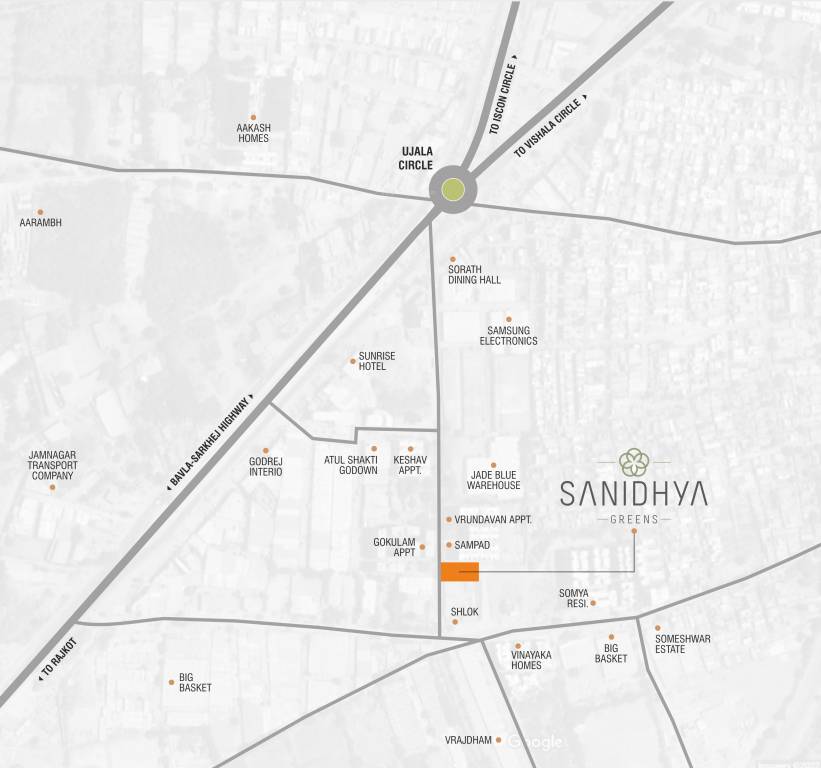  greens Location Plan