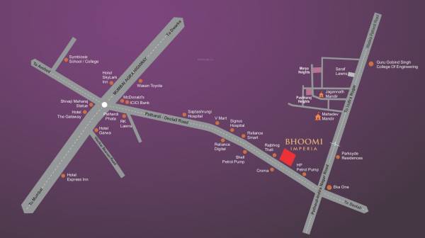  bhoomi-imperia Location Plan