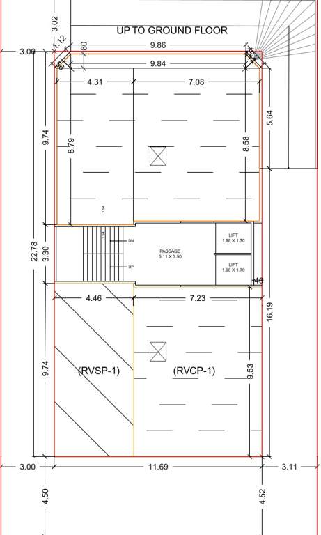  harsham homes Harsham Homes Cluster Plan For Basement 2