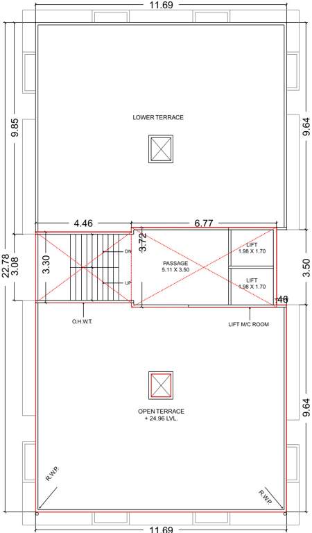  harsham homes Harsham Homes Cluster Plan For Terrace Floor Plan