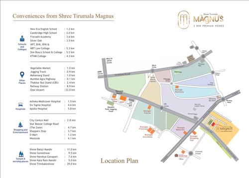  shree-tirumala-magnus-apartment Location Plan