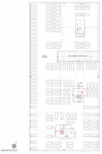  veer-arista Building A , Building B, Building C Basement Cluster Plan