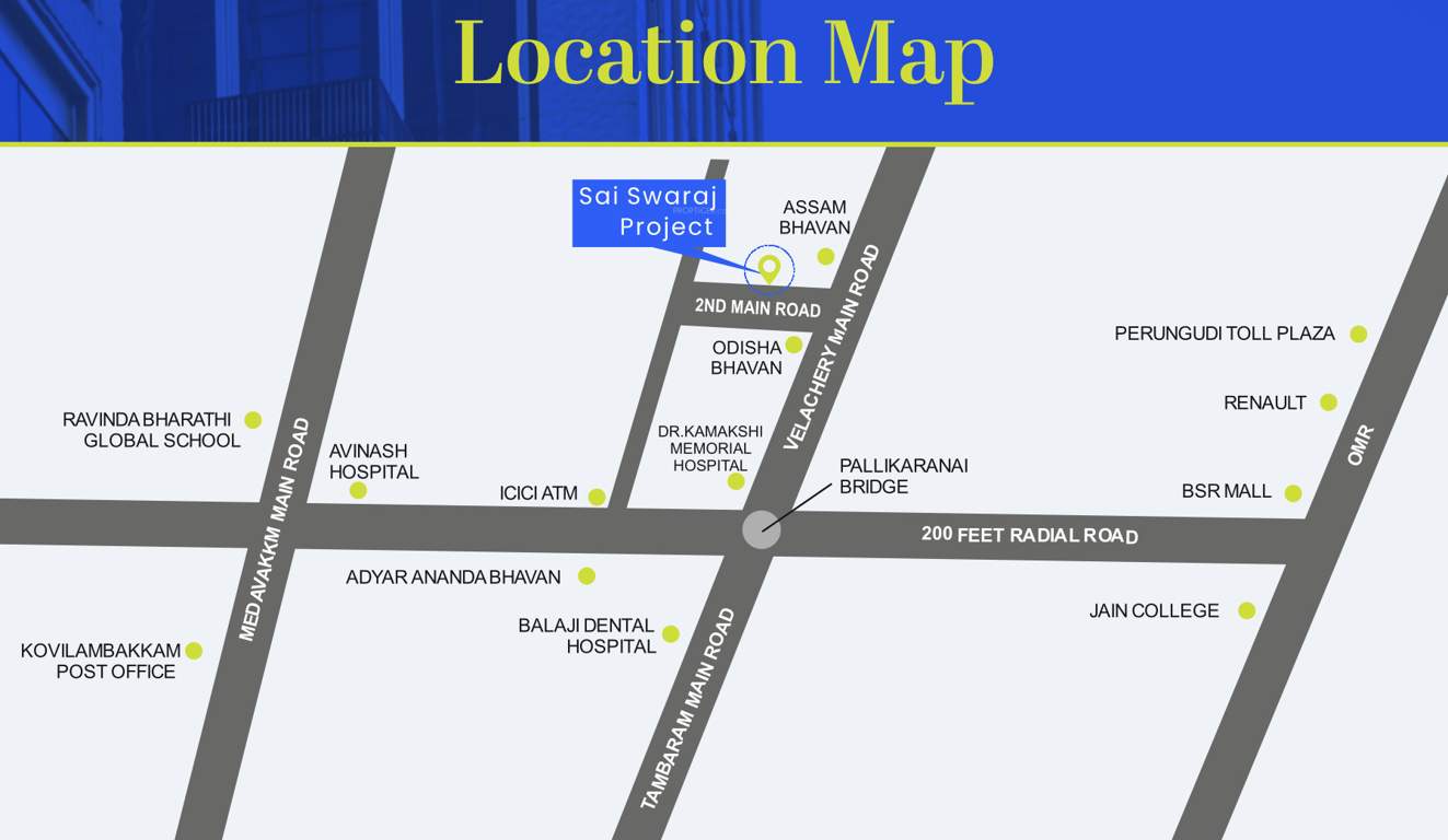  sai swaraj Location Plan