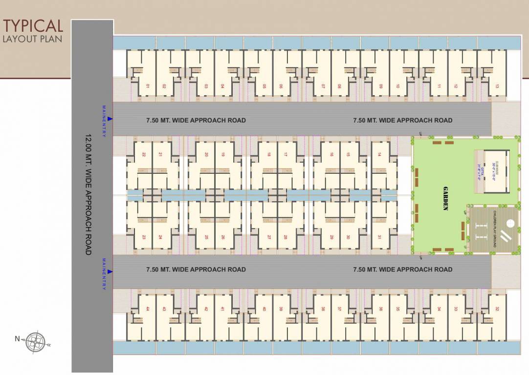  shivalay gold Layout Plan