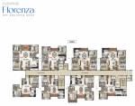  florenza Tower B Cluster Plan for Typical Floor