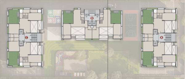  eliseo-ii Block A, B, C Cluster Plan For 14th Floor