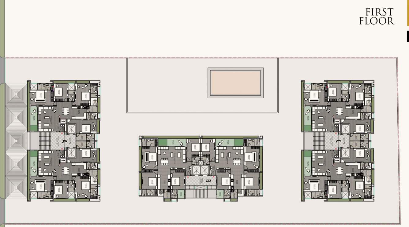  eliseo ii Block A , Block B And Block C Cluster Plan for 1st Floor