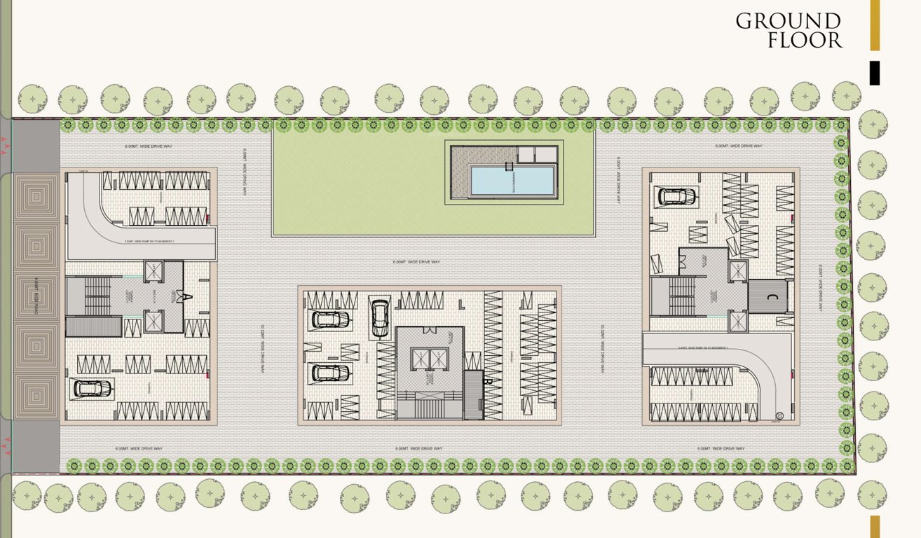  eliseo ii Block A, Block B, Block C Cluster Plan for ground Floor