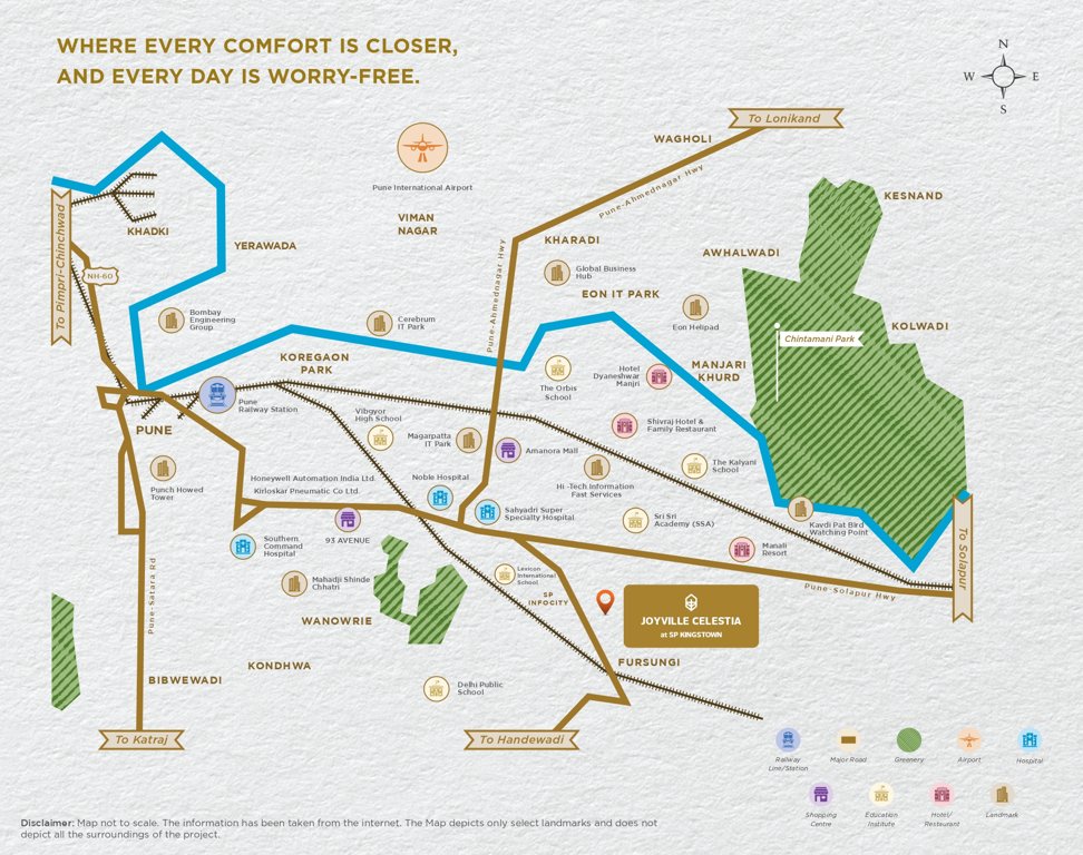 celestia phase 1 Location Plan