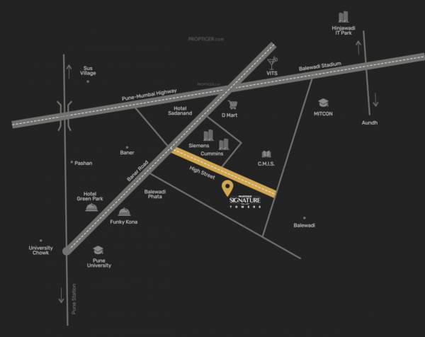  signature-towers-a2 Location Plan