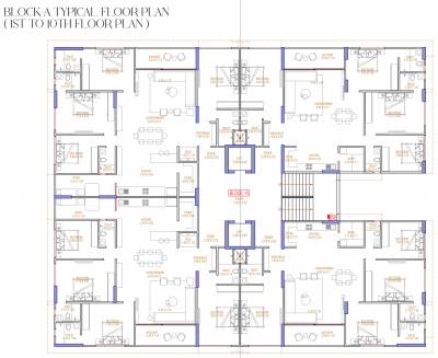 A Typical Cluster Plan dev-aamrakunj-platinum A Typical Cluster Plan