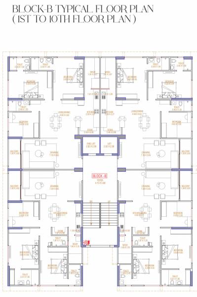  dev-aamrakunj-platinum B Typical Cluster Plan
