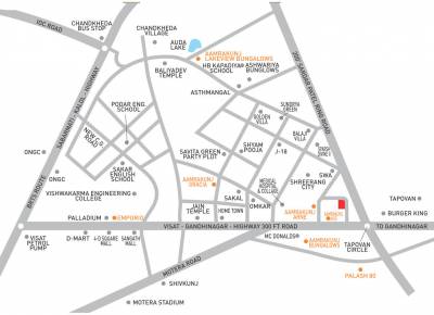 Location Plan dev-aamrakunj-platinum Location Plan