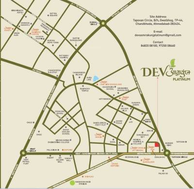 Location Plan dev-aamrakunj-platinum Location Plan