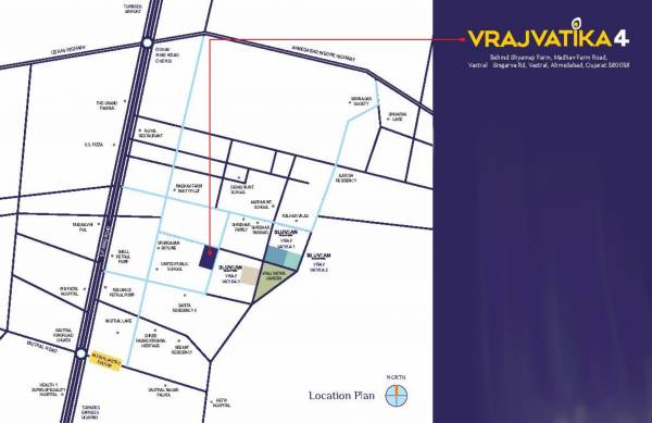  vraj-vatika-4 Location Plan