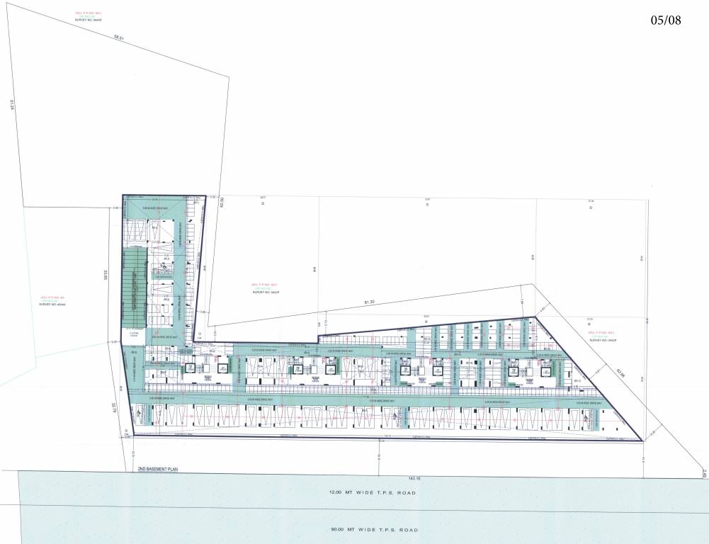  infinity living block e Block E Cluster Plan for basement 2 Floor