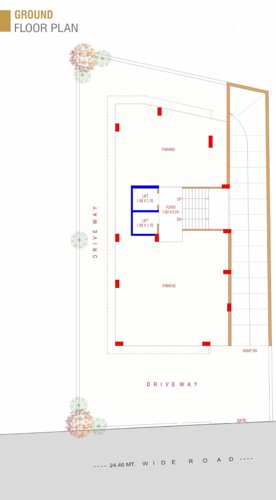 pooja-residency Shiv Pooja Residency Ground Cluster Plan