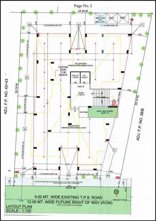  ashesh park Layout Plan