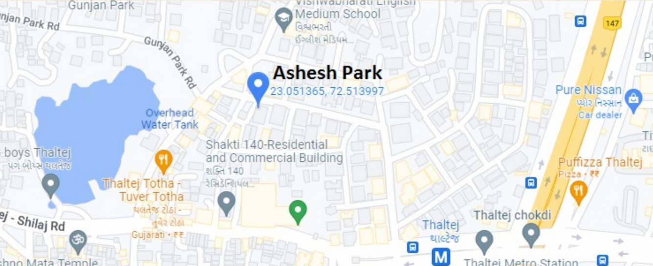  ashesh park Location Plan
