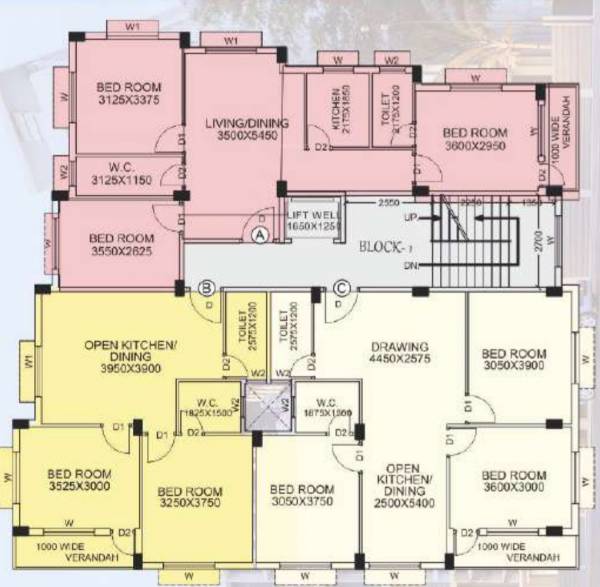  mohar-kunja Typical Cluster Plan
