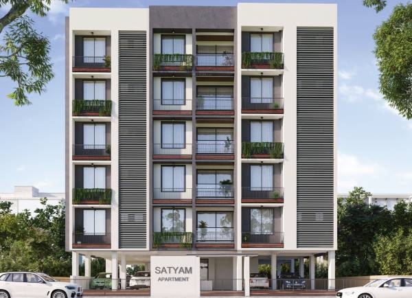  satyam-apartment Elevation