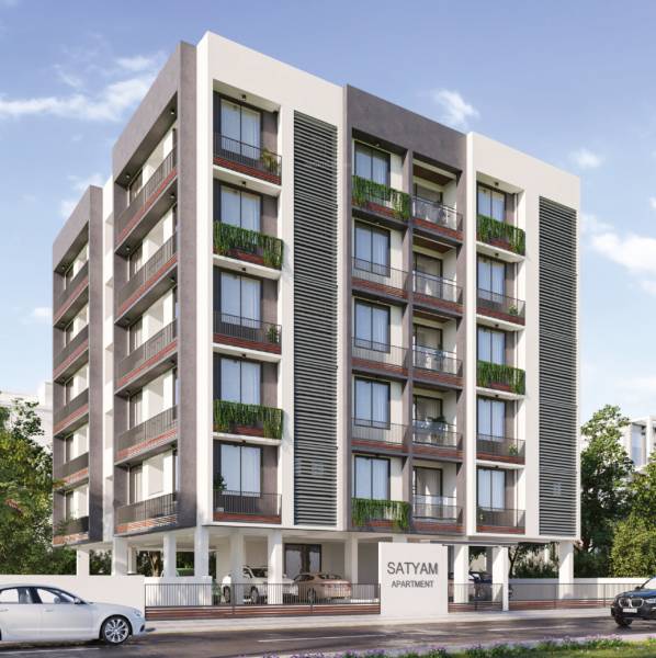 satyam-apartment Elevation