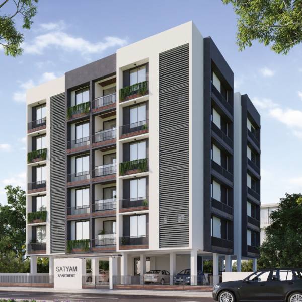  satyam-apartment Elevation
