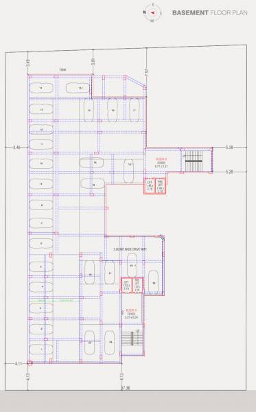  pride-homes A, B Basement Cluster Plan