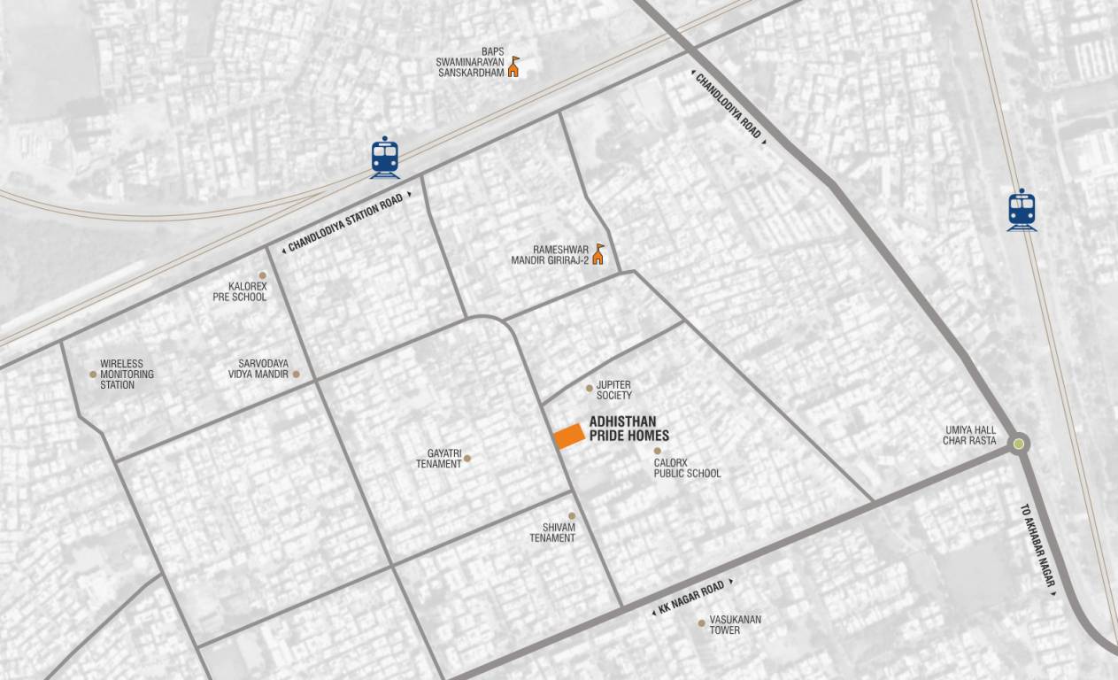  pride homes Location Plan