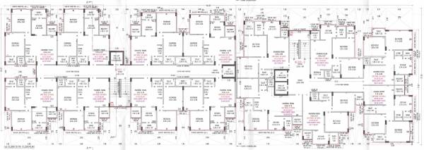  shyam-parisar Block-C, D Typical Cluster Plan