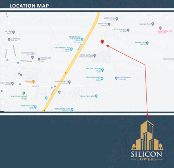  silicon-towers Location Plan