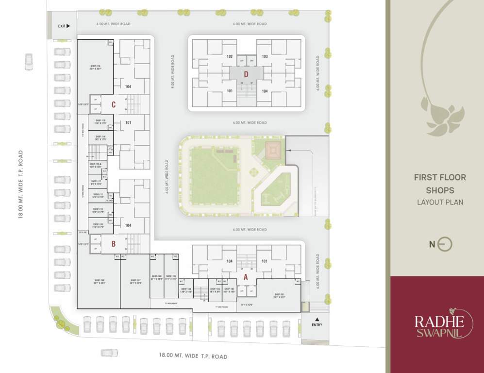  radhe swapnil Block  A Cluster Plan
