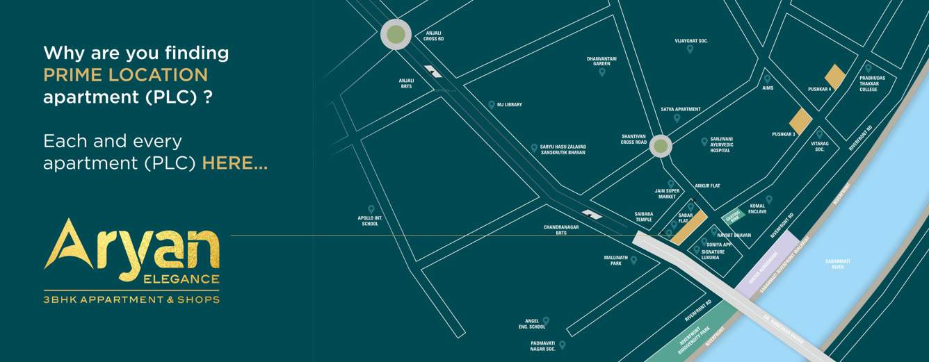 aryan elegance Location Plan