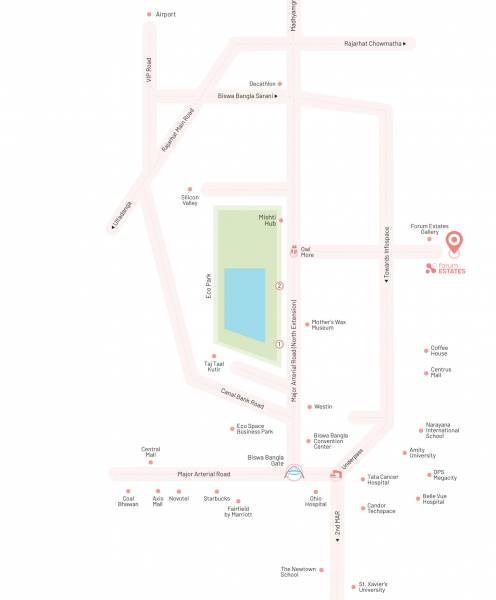  estates-aranya-innovative-township-phase-i Location Plan