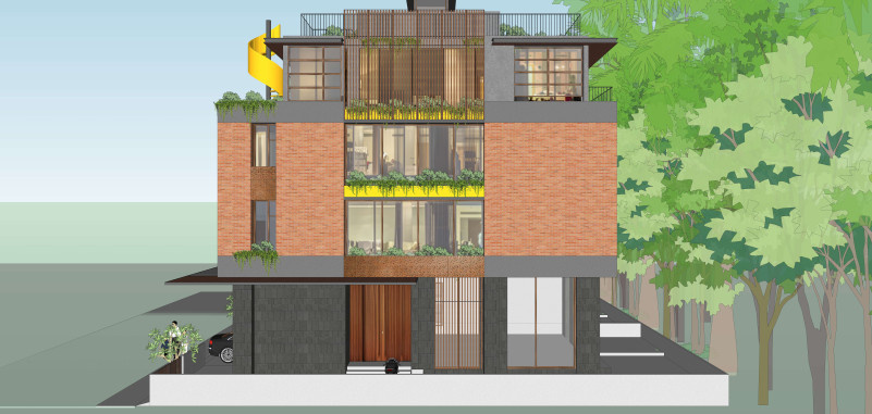  estates aranya phase i Elevation