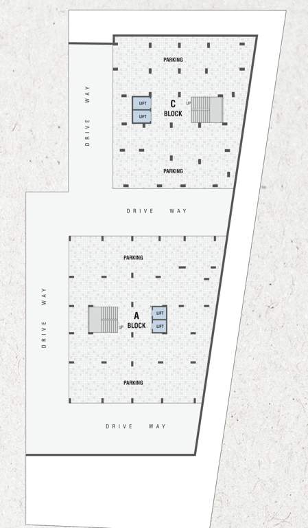  hammash residency block a and c Block A And C Cluster Plan For Basement