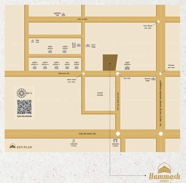  hammash-residency-block-a-and-c Location Plan