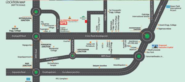  sai-srinivasa-township Location Plan