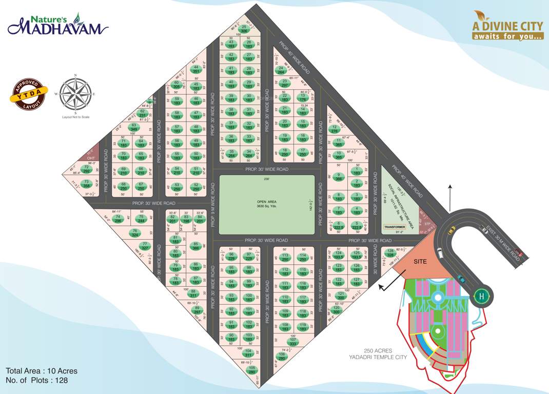  madhavam Layout Plan