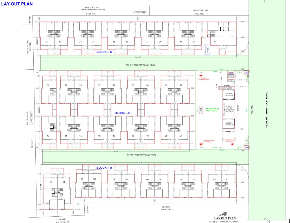  madhav sthapatya Layout Plan