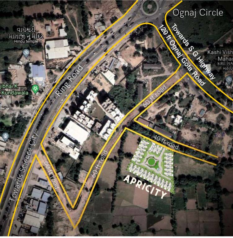  apricity bungalows Location Plan