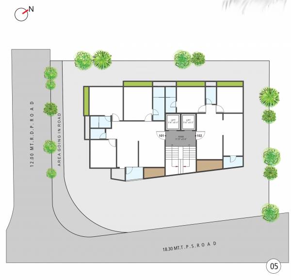  shreyansh-flora Layout Plan