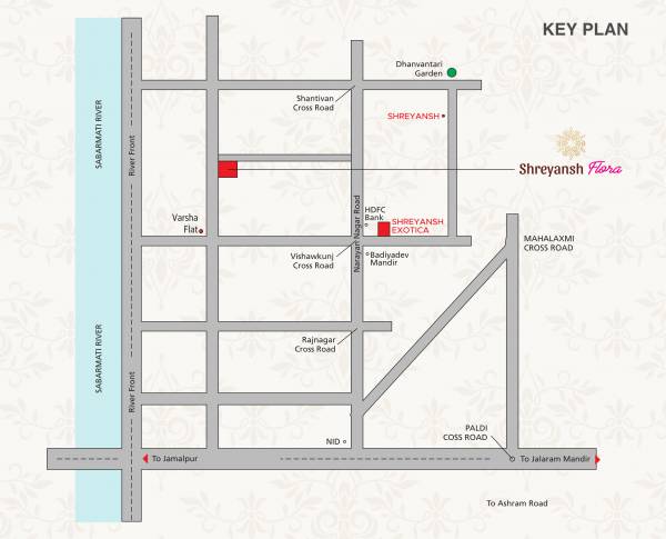  shreyansh-flora Location Plan