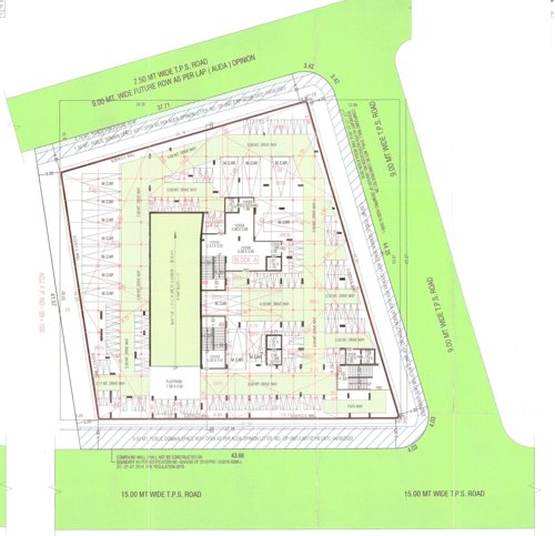  shoolin-exotica Block A And B Cluster Plan for basement Floor