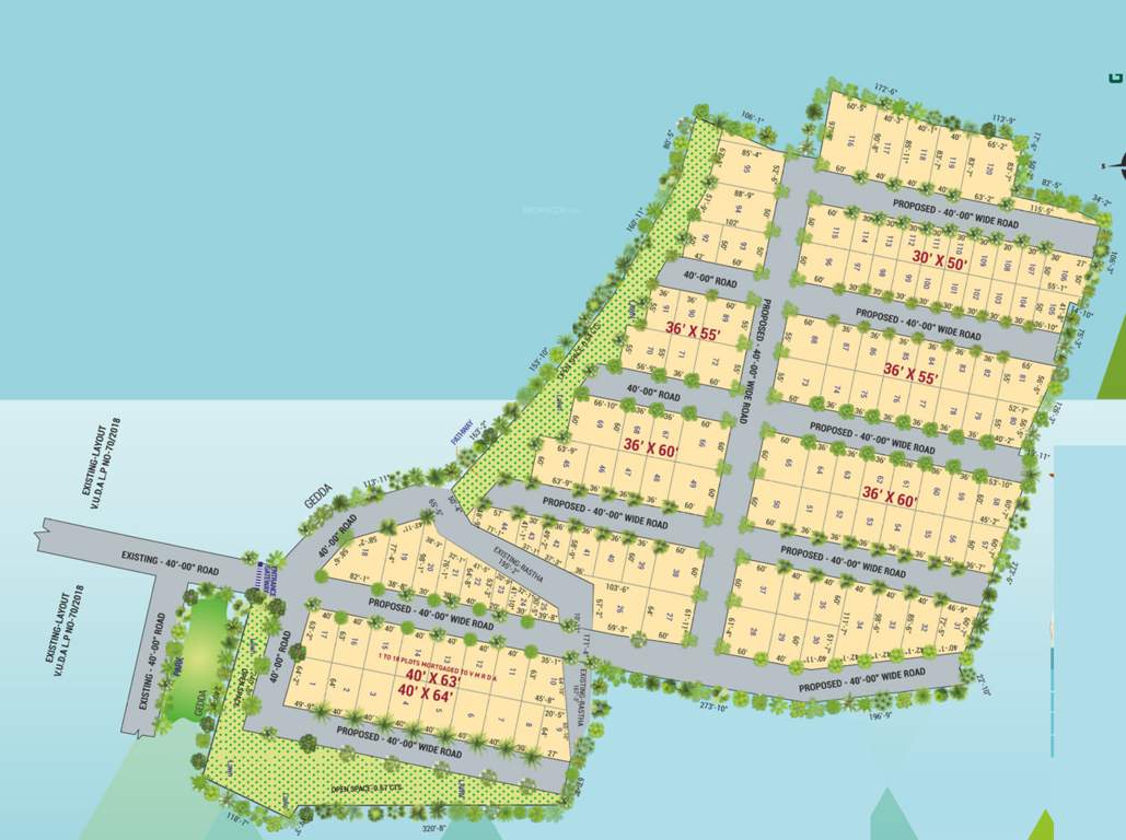  green hill view Layout Plan