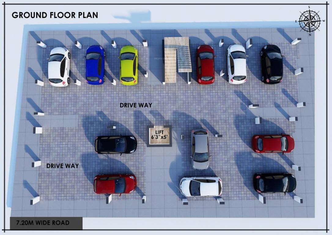  phoenix Rohaan Phoenix Cluster Plan for ground Floor