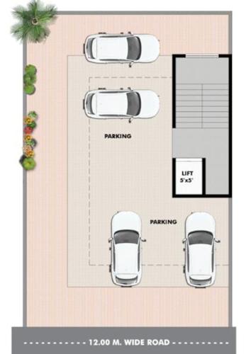  vastushilp-apartment Vastushilp Apartment Cluster Plan For Ground Floor