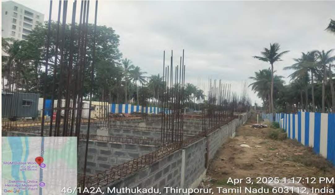  vrx terrace Construction Status Apr 25