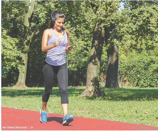  vrx terrace Jogging Track